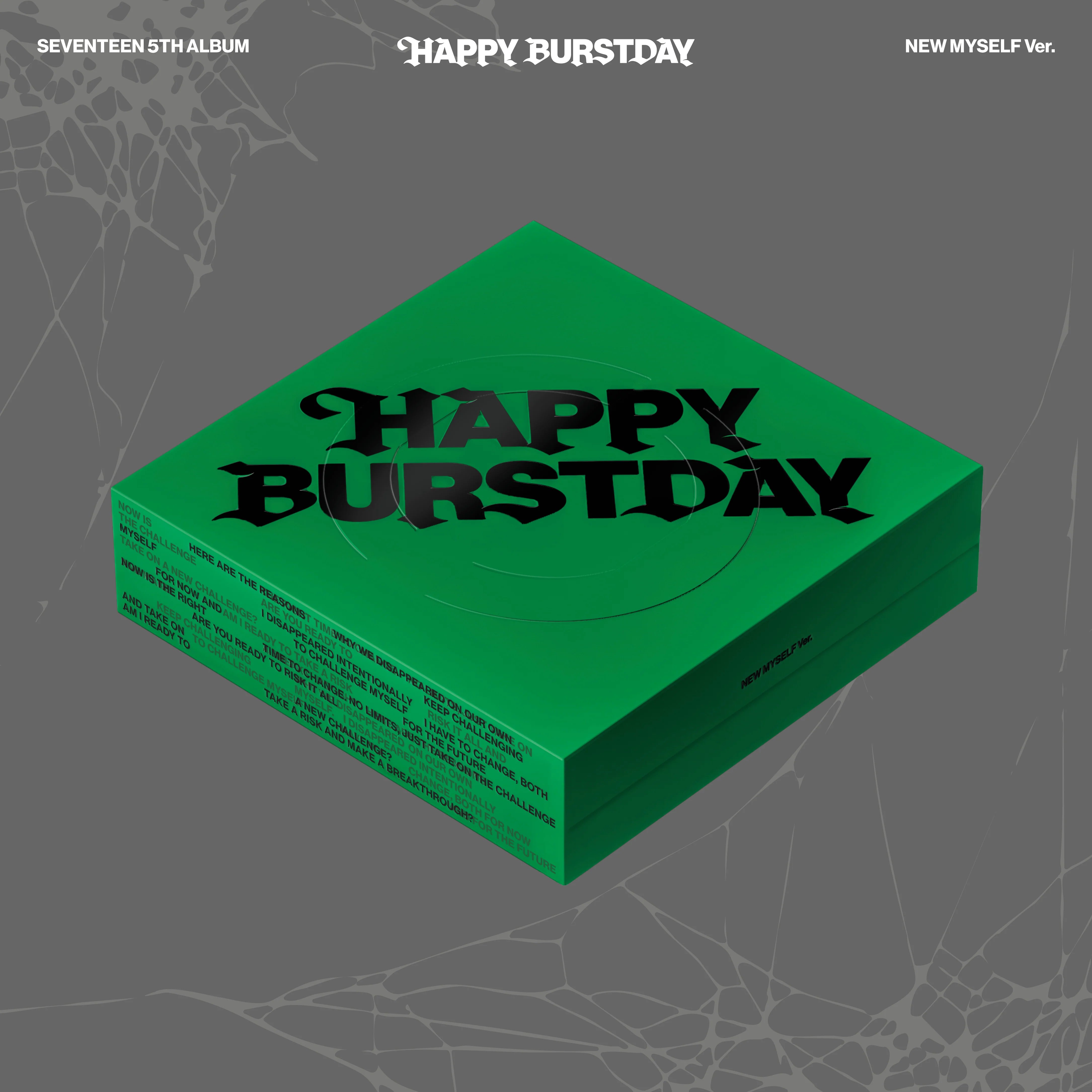 Seventeen - Happy Burstday (New Myself Version) CD Box Set