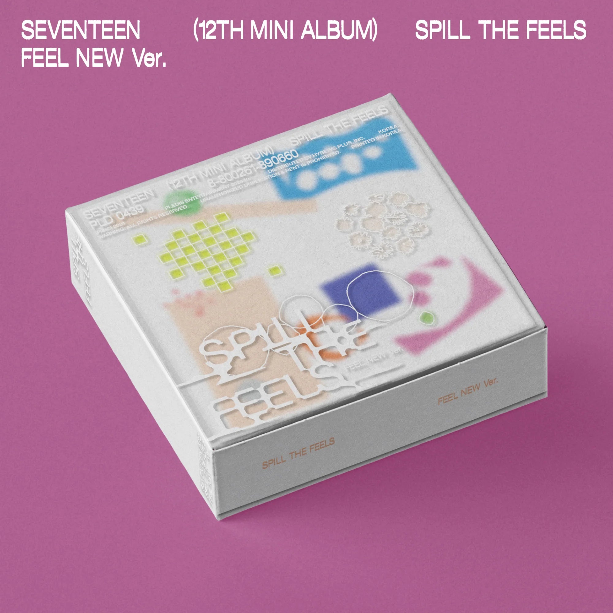 SEVENTEEN - Spill The Feels (12th Mini Album) CD (Feel New Version)