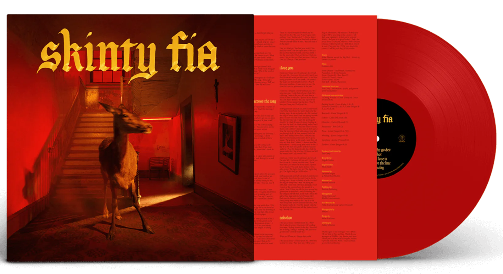 Fontaines DC - Skinty Fia LTD Edition Red Vinyl LP