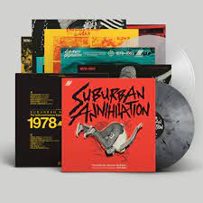 Various Artists  – Suburban Annihilation: The California Hardcore Explosion From The City To The Beach: 1978-1983 2LP LTD Clear Vinyl