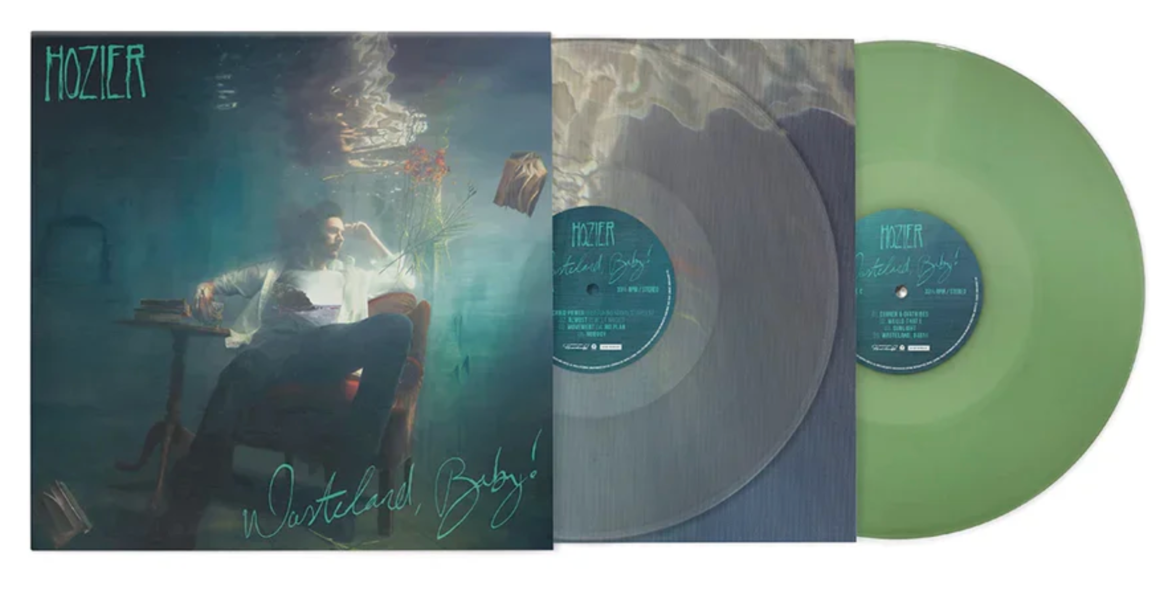 Hozier - Wasteland Baby! 2LP Ltd Green and Clear Vinyl