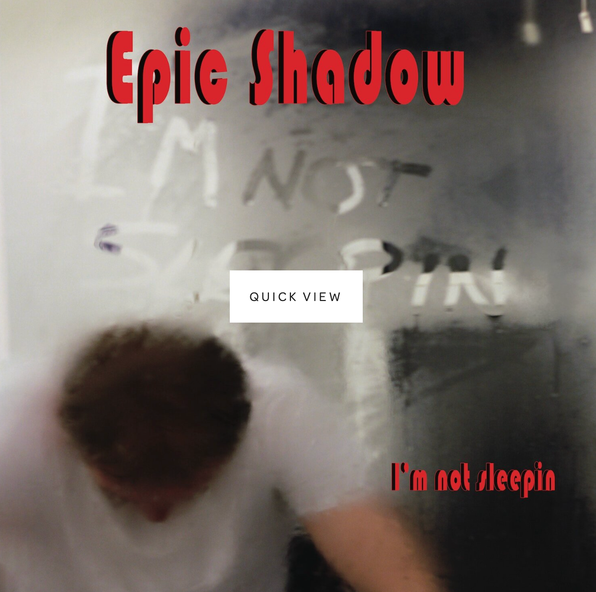 Epic Shadow - I'm not sleeping CD