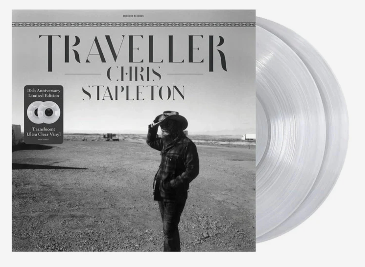 Chris Stapleton – Traveller 10th Anniversary Clear Vinyl LP