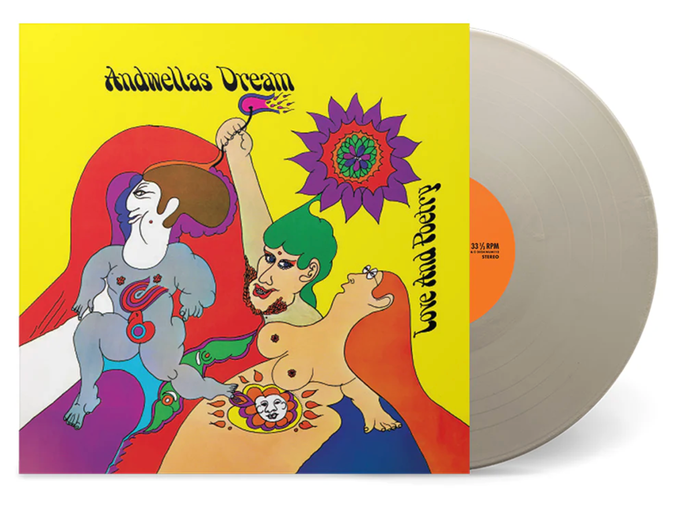 Andwellas Dream - Love and Poetry - LP Ltd Reissue Pre Order Feb 6th