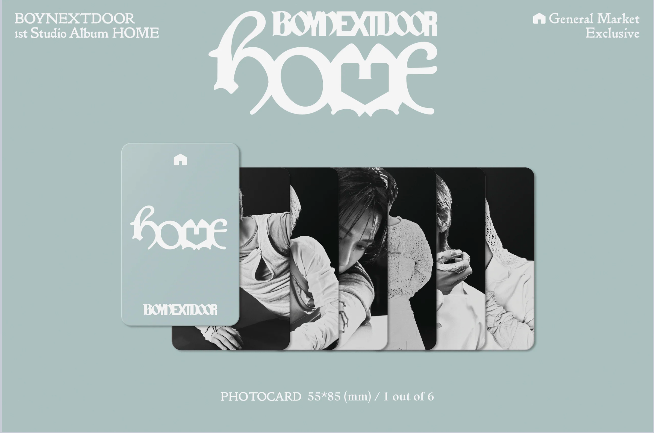 Boynextdoor - 1st Studio Album "Home" CD Book (Bunker Version) (Preorder Out June 12th)