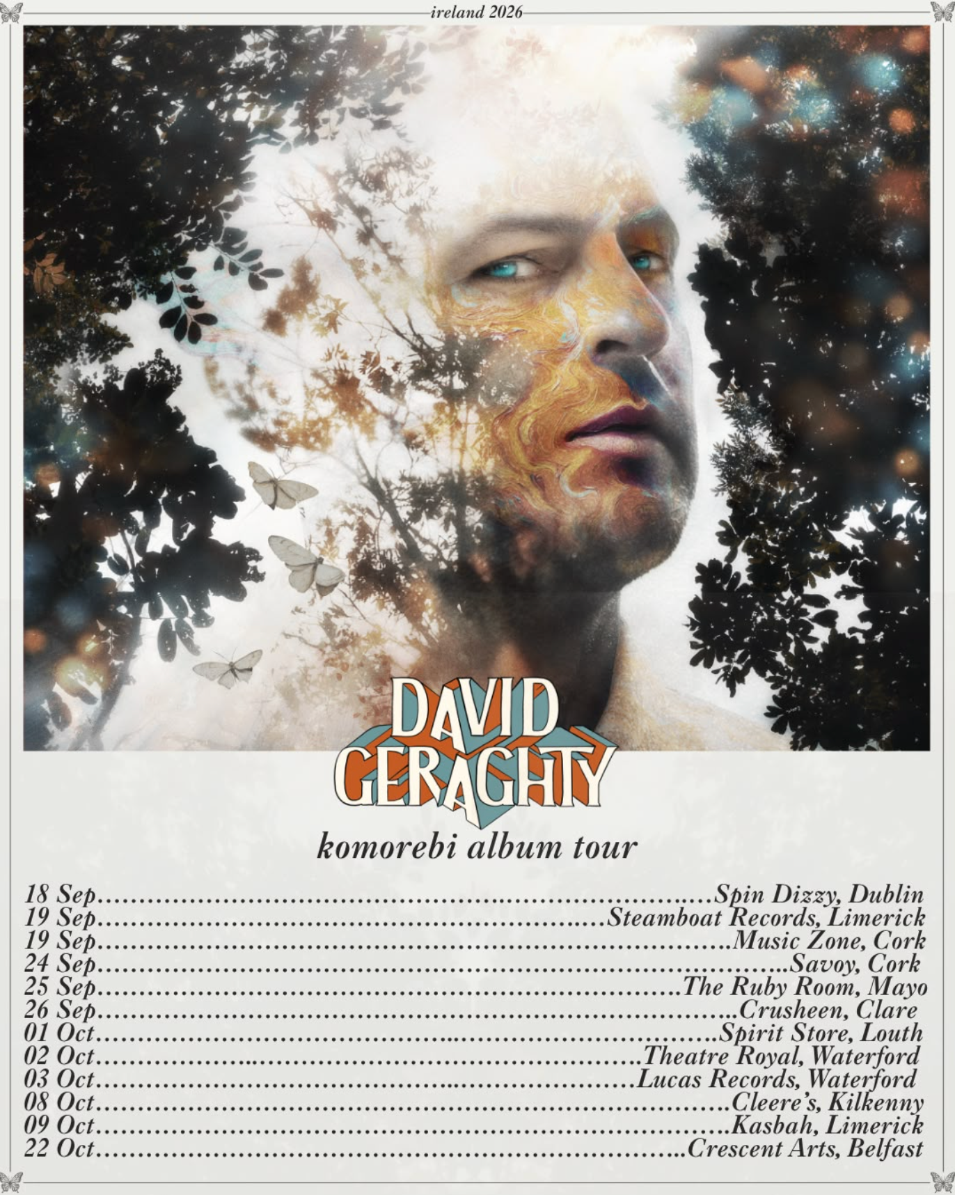 David Geraghty - Komorebi Pre Order Sept 18