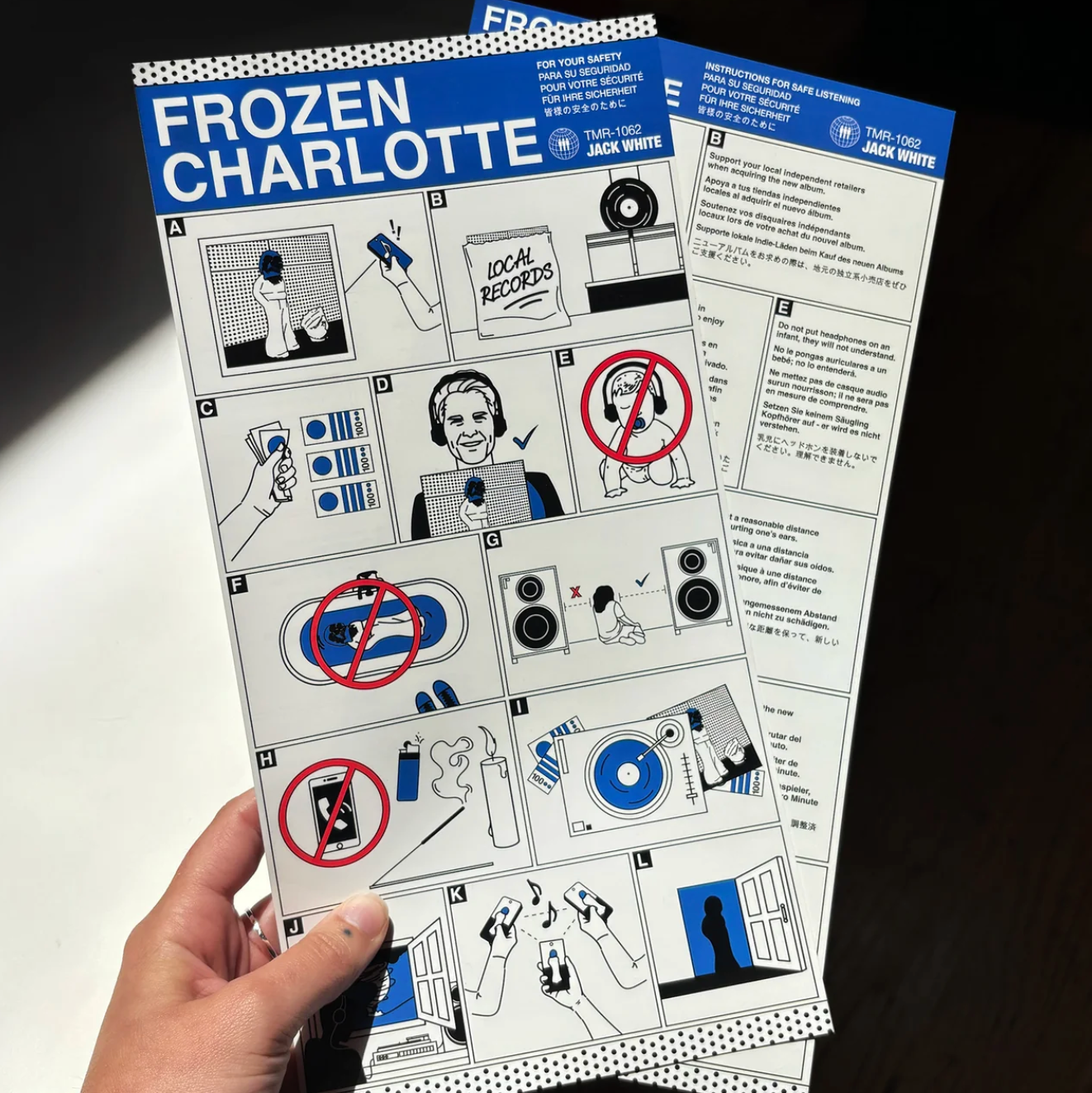 Jack White – Frozen Charlotte Listening Party pre order