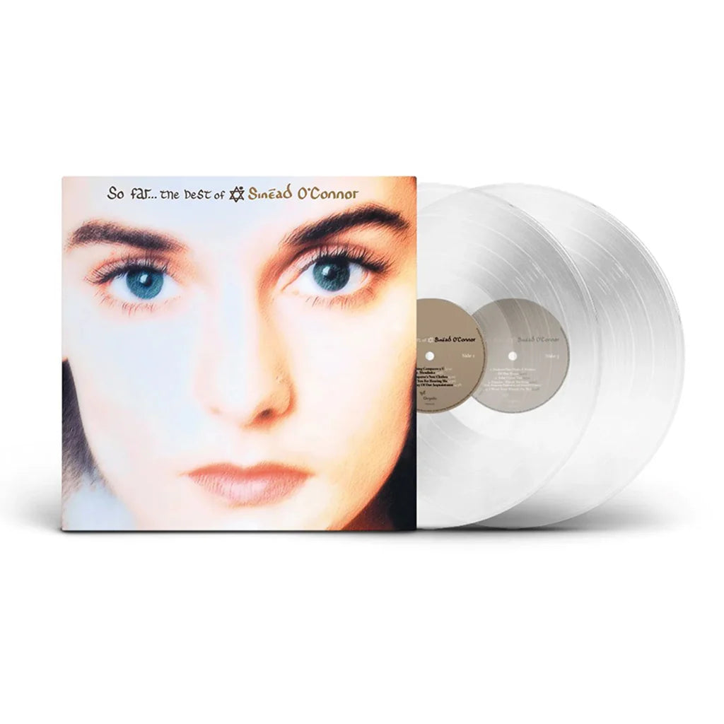 Sinead O'Connor - So Far... The Best Of 2LP Clear Vinyl