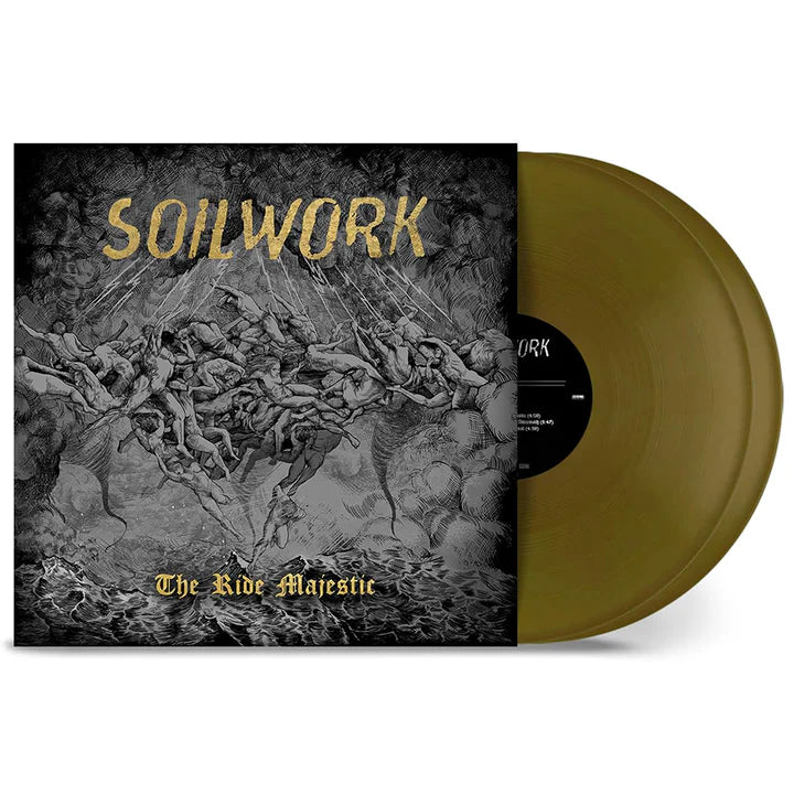 Soilwork - The Ride Majestic 2LP (Reissue w/ Poster & Lyric Sheet) (Gold Vinyl)