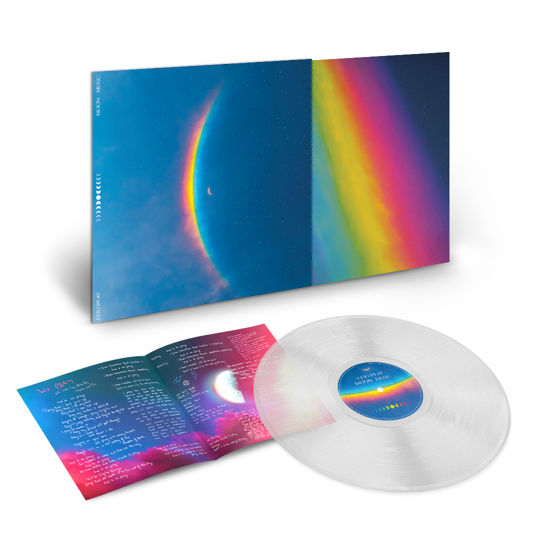 Coldplay – Moon Music LP (Clear Ecorecord)