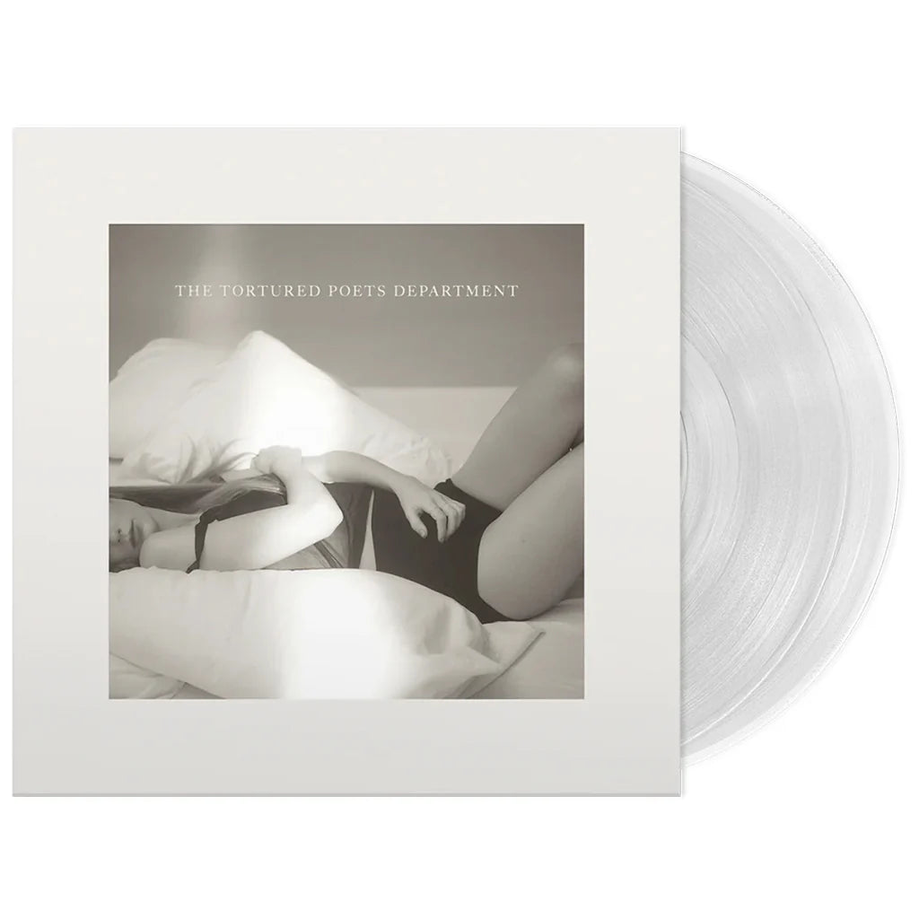 Taylor Swift - The Tortured Poets Department - The Manuscript - 2LP - Phantom Clear Vinyl