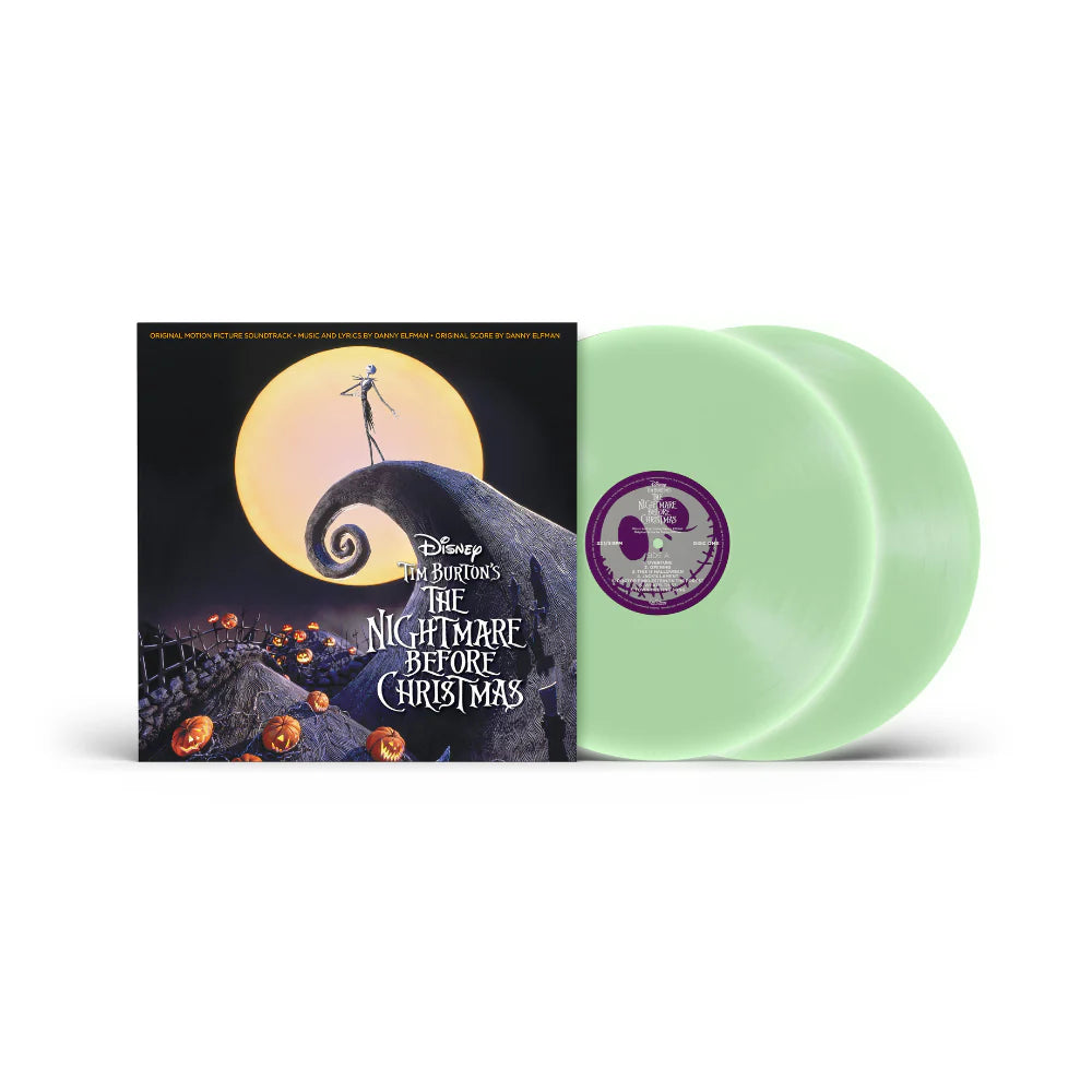 Danny Elfman –The Nightmare Before Christmas (OST) [Reissue] - 2LP - 'Glow In The Dark' Vinyl (Pre Order)