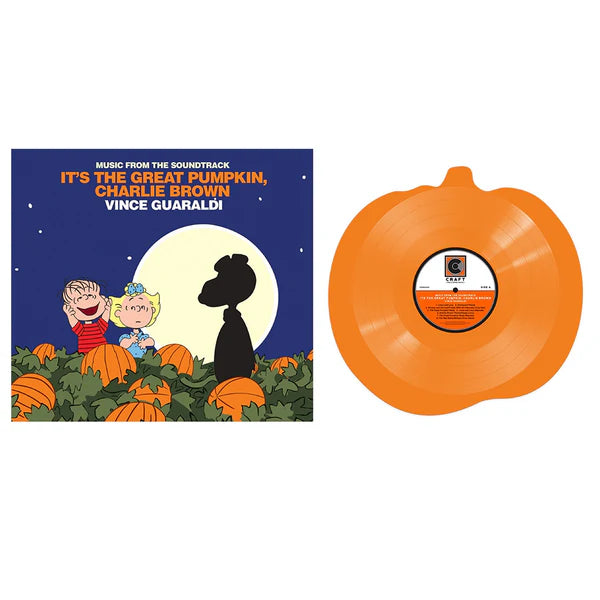 Vince Guaraldi – It's The Great Pumpkin, Charlie Brown OST - LP (Limited Edition Pumpkin Shaped Orange Vinyl)