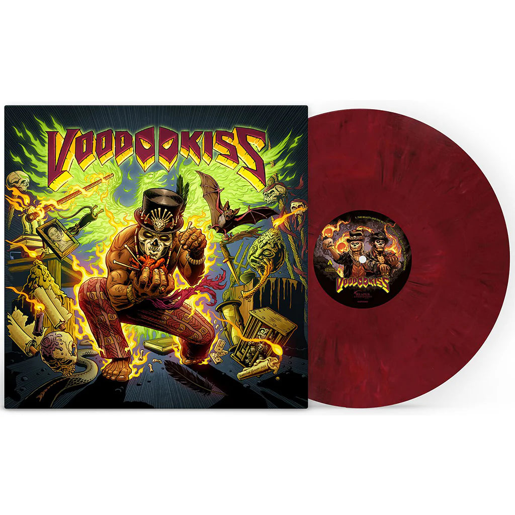 Voodoo Kiss – Voodoo Kiss LP (Red Marbled Vinyl)