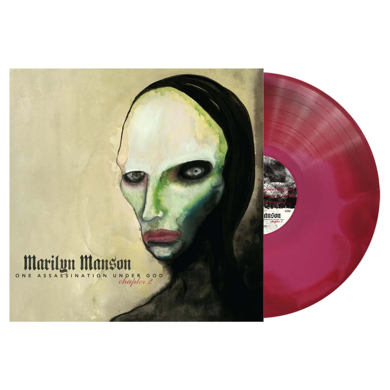 Marilyn Manson - One Assassination Under God: Chapter 2 (RSD Indies Exclusive Pink Red Swirl Vinyl LP) (Preorder Out August 14th)