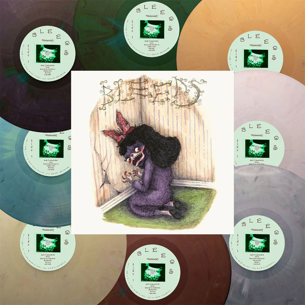 Wednesday - Bleeds LP Indie Exclusive Eco-Mix Random Colour Vinyl) (Preorder Out September 19th)