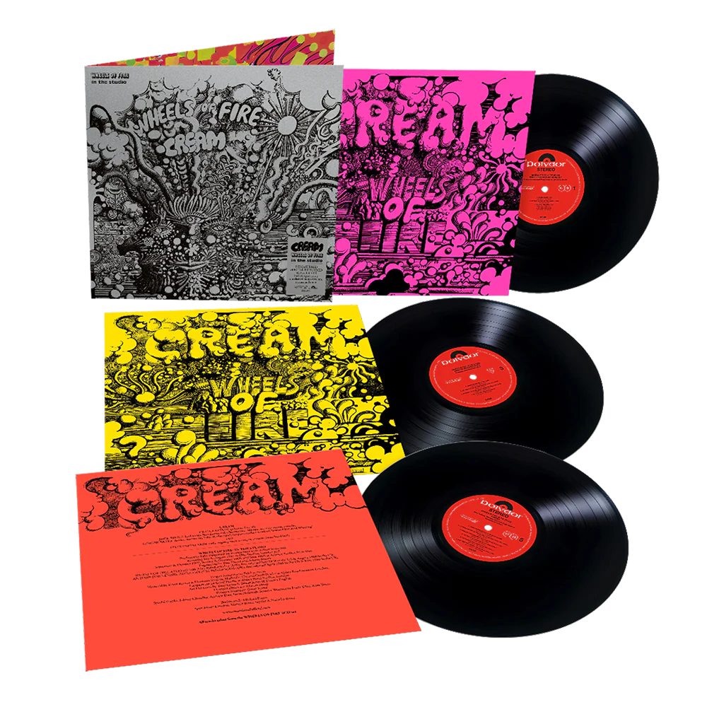 Cream - Wheels of Fire (Remastered Special Expanded 3LP Vinyl Edition) (Preorder Out June 12th)