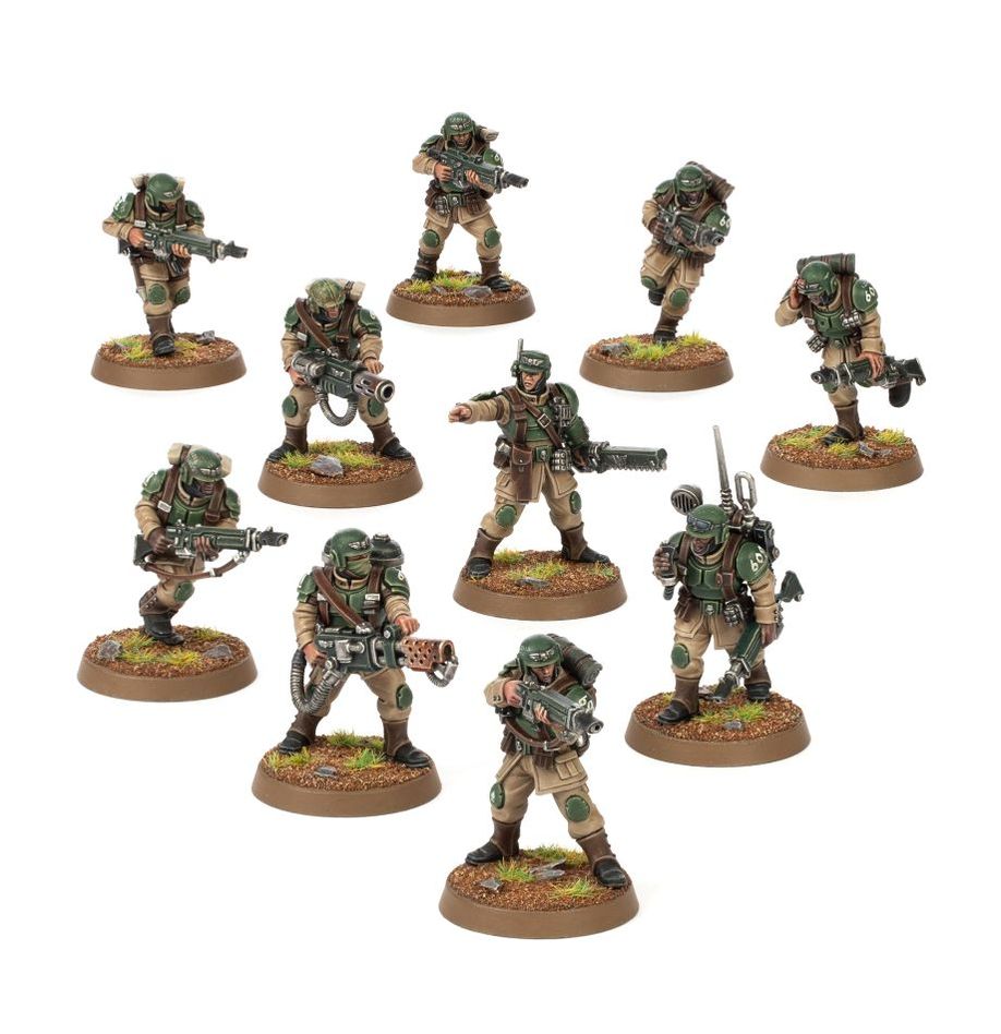 Warhammer 40,000 - Astra Militarum: Cadian Shock Troops