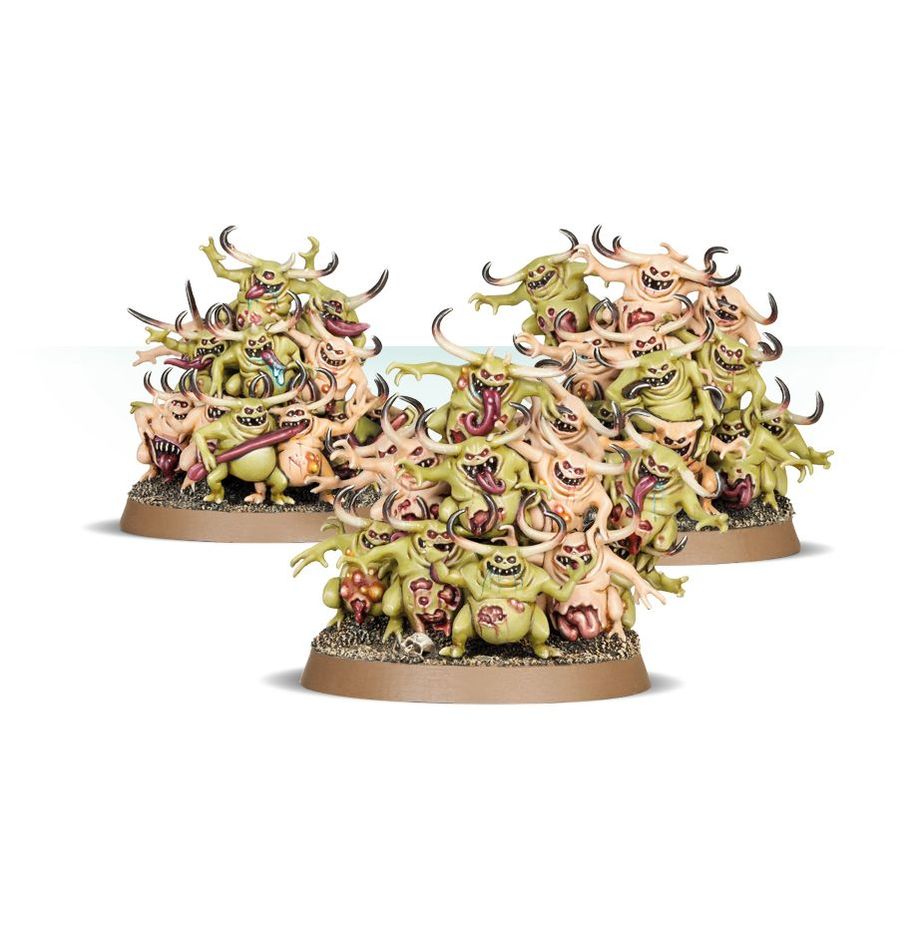 Warhammer Age of Sigmar - Maggotkins of Nurgle: Nurgles