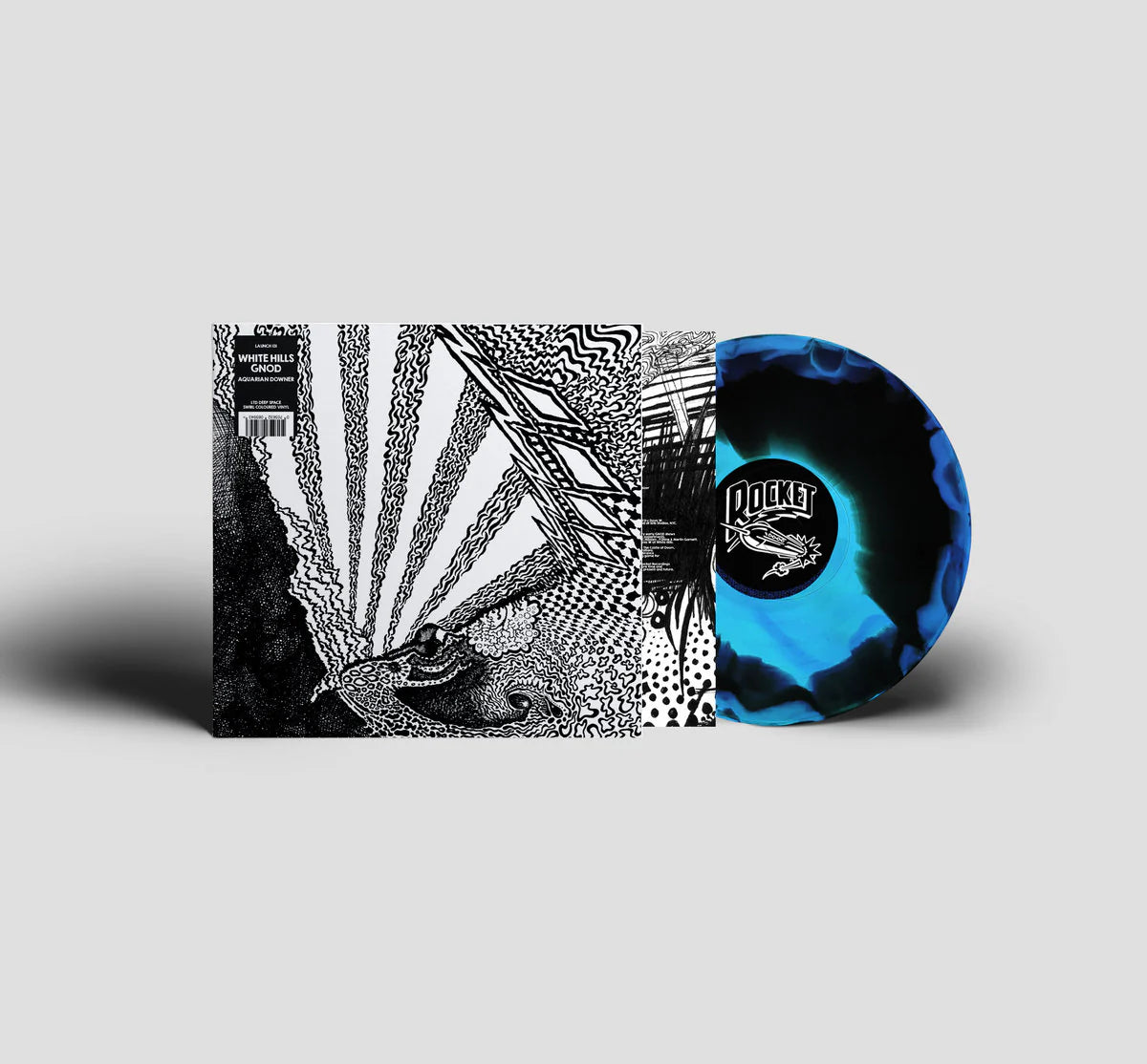 White Hills / Gnod ‎– Aquarian Downer LP RSD 2018 Exclusive Deep Space Swirl Coloured Vinyl