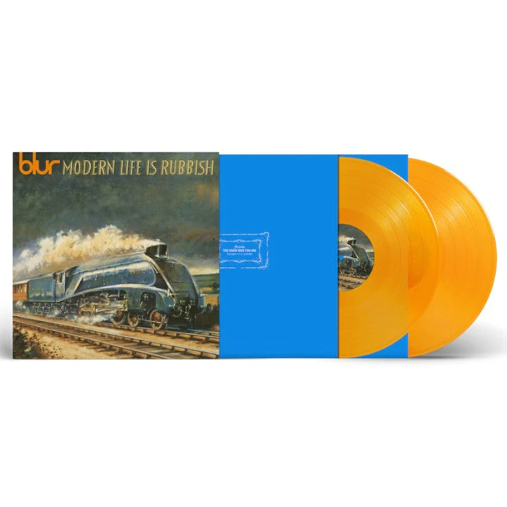 Blur - Modern Life is Rubbish 30th Anniversary 2LP Transparent Orange Vinyl National Album Day 2023