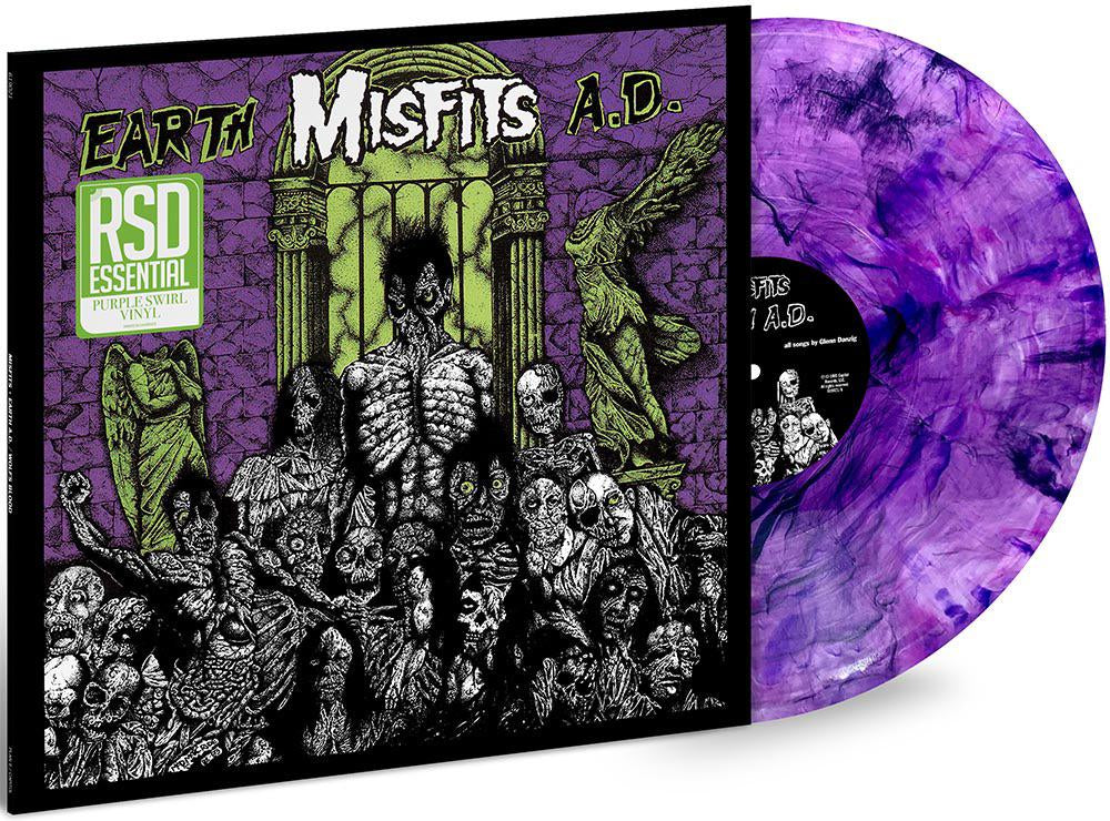 Misfits – Earth A.D. / Wolfs Blood 12" (Purple Swirl Vinyl)