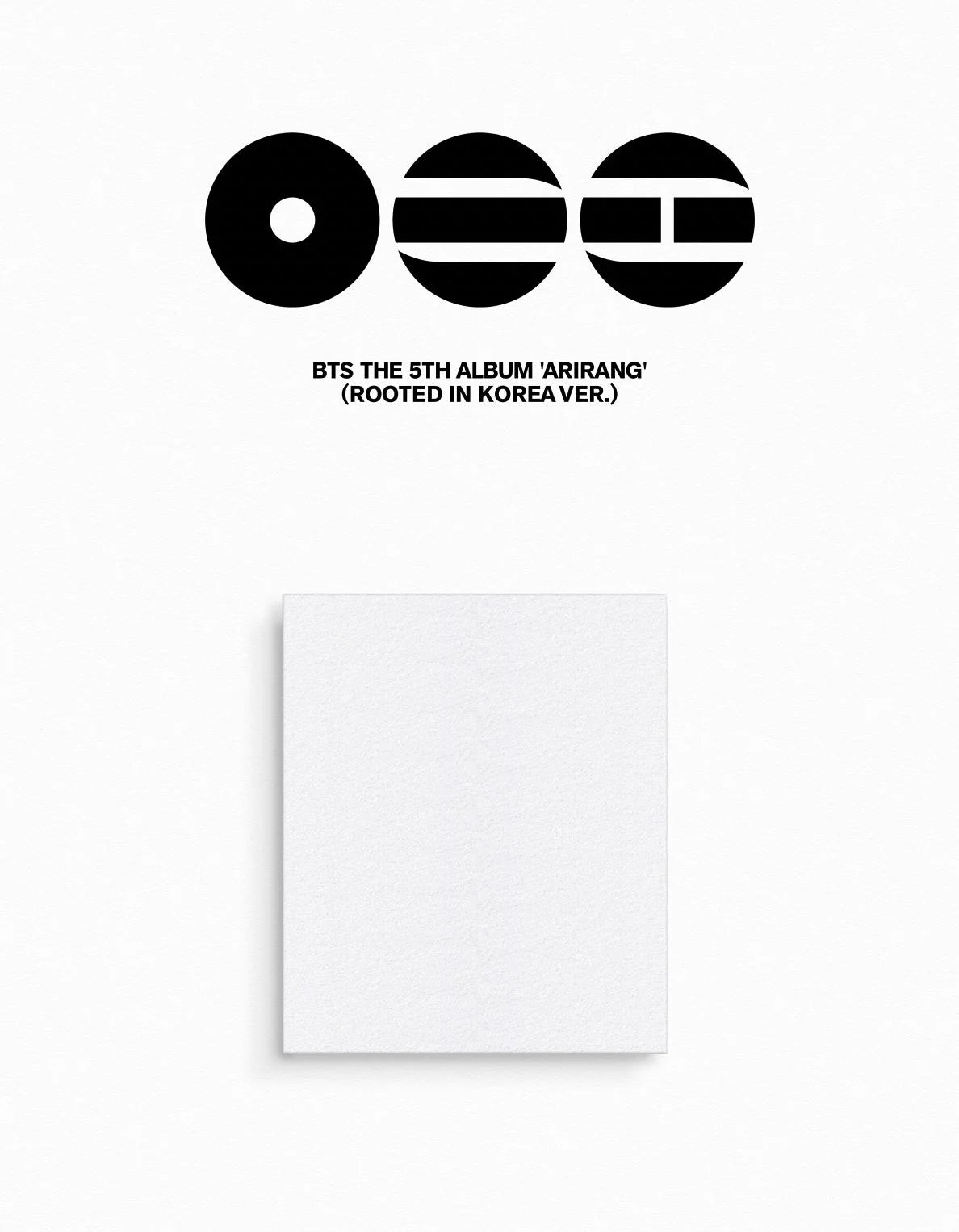 BTS - ARIRANG (5th Album)Pre Order - March 20th 2026