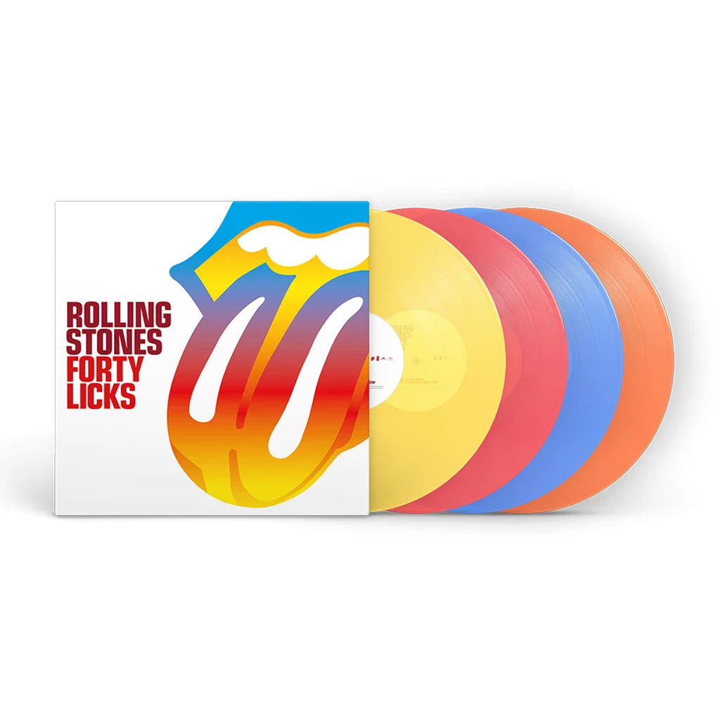 The Rolling Stones - Forty Licks (Reissue) 4LP Gatefold 180g Coloured Vinyl (Preorder Out 21st of August)