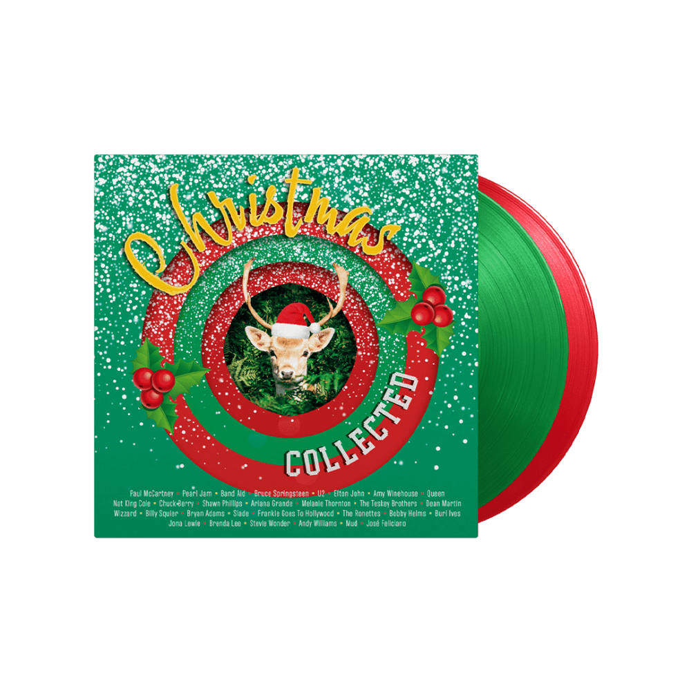 Various Artists – Christmas Collected 2LP LTD Translucent Green & Red Vinyl