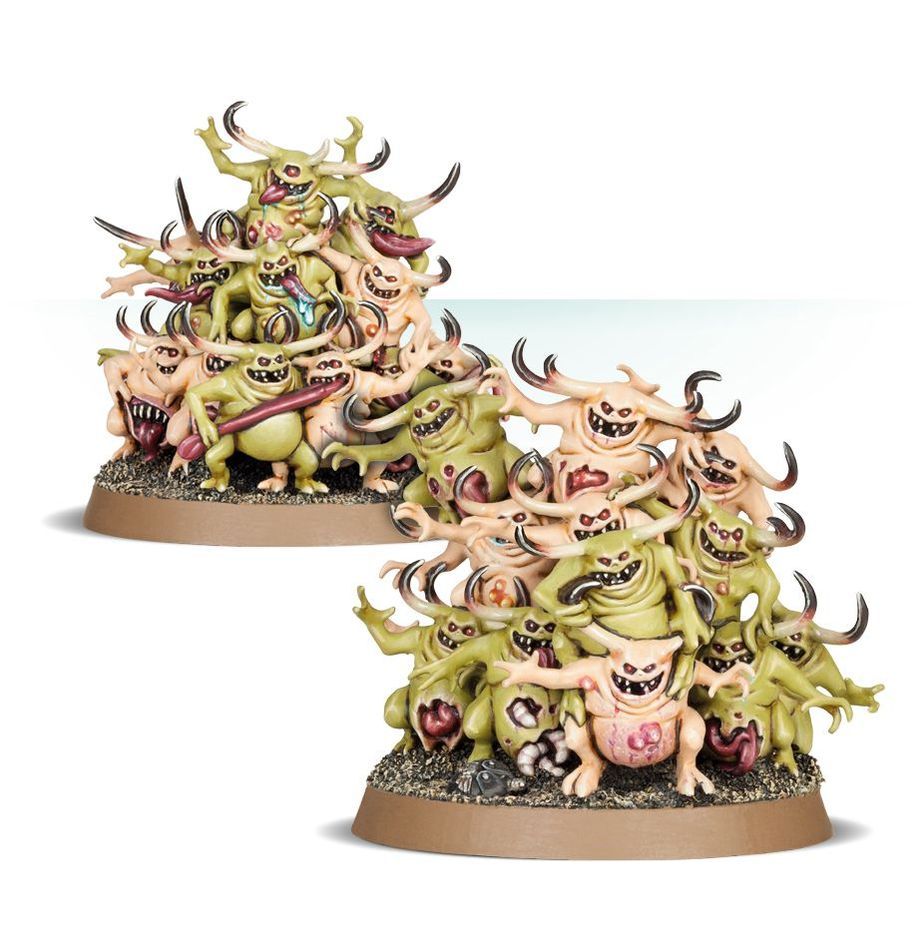 Warhammer Age of Sigmar - Maggotkins of Nurgle: Nurgles