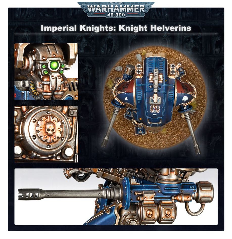 Warhammer 40,000 - Imperial Knights: Knight Armigers