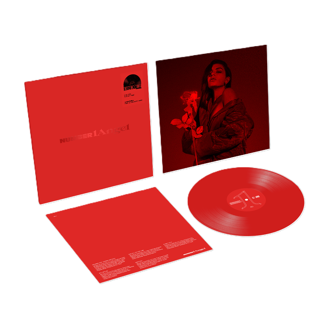 Charli XCX – Number 1 Angel LP (Limited Edition RSD 2025 Reissue on Red Vinyl)