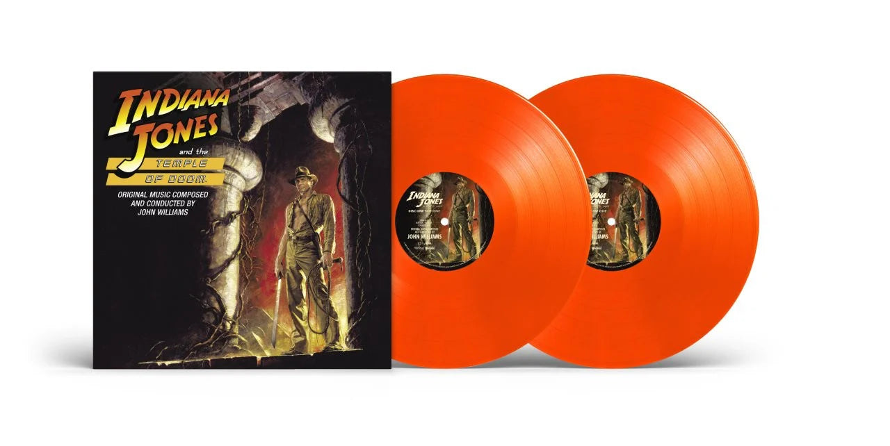 John Williams - Indiana Jones and the Temple of Doom 2LP (Orange Vinyl)