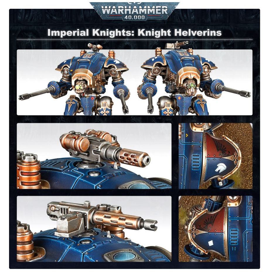 Warhammer 40,000 - Imperial Knights: Knight Armigers