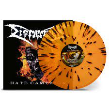 Dismember – Hate Campaign LP LTD Transparent Orange w/ Black Splatter Vinyl