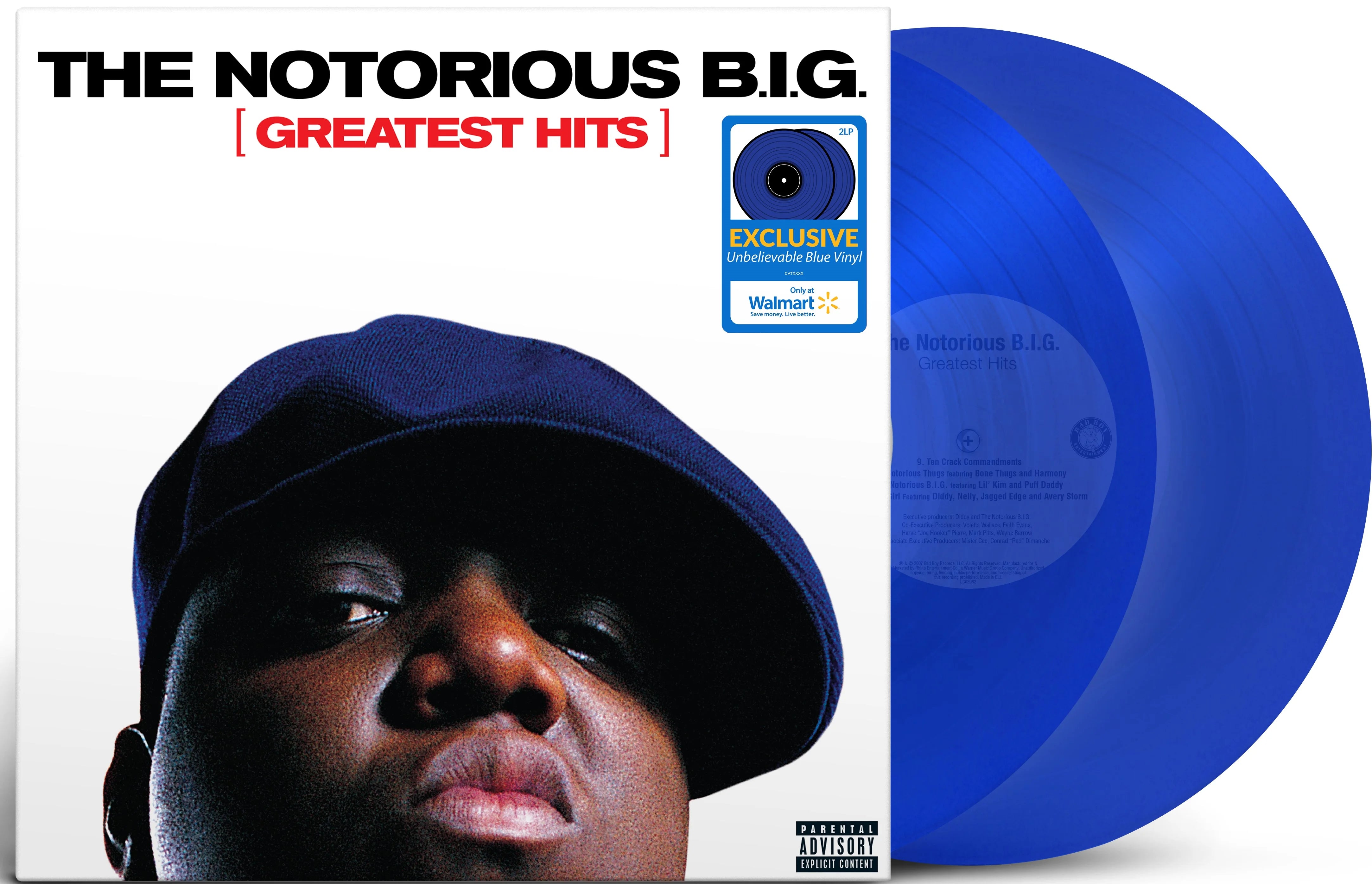 The Notorious B.I.G. – Greatest Hits 2LP (Limited Edition Blue Vinyl Reissue)