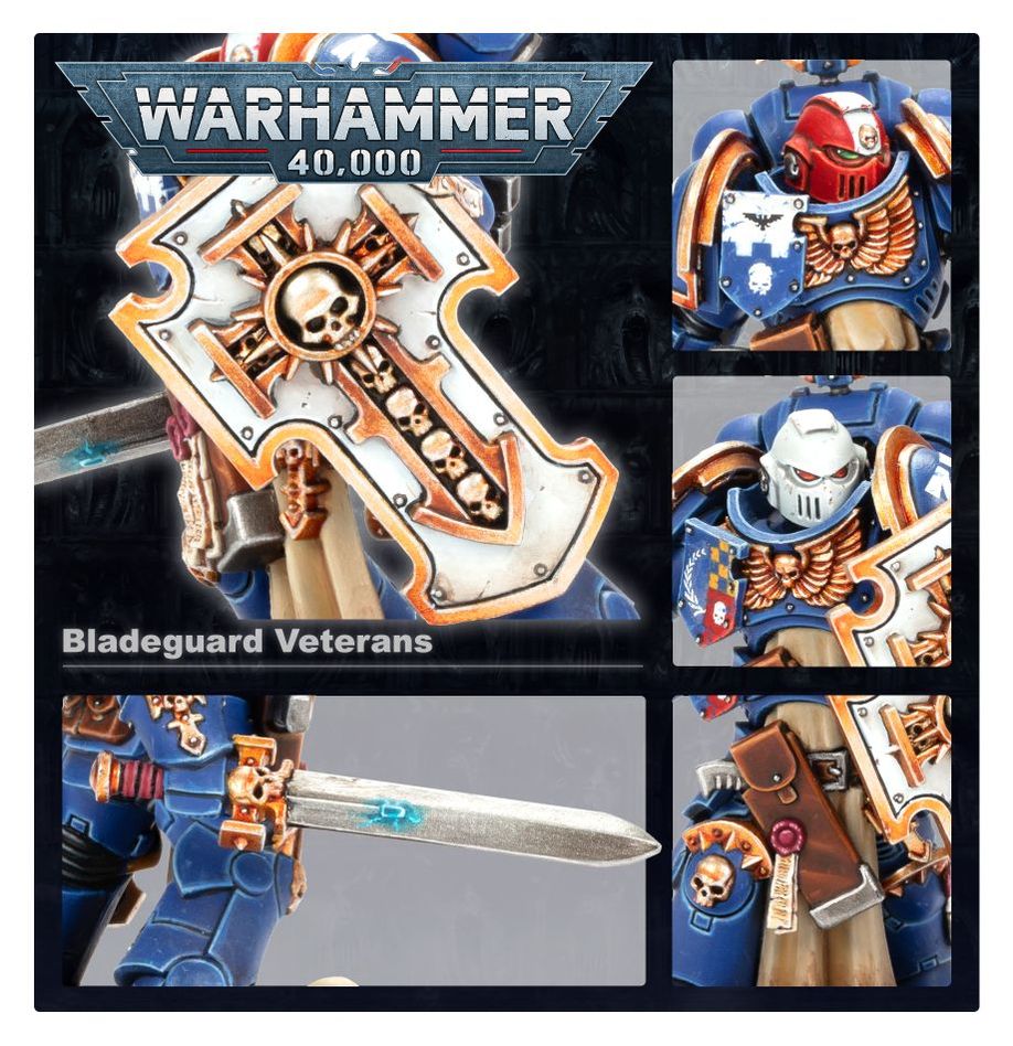 Warhammer 40,000 - Space Marines: Bladeguard Veterans