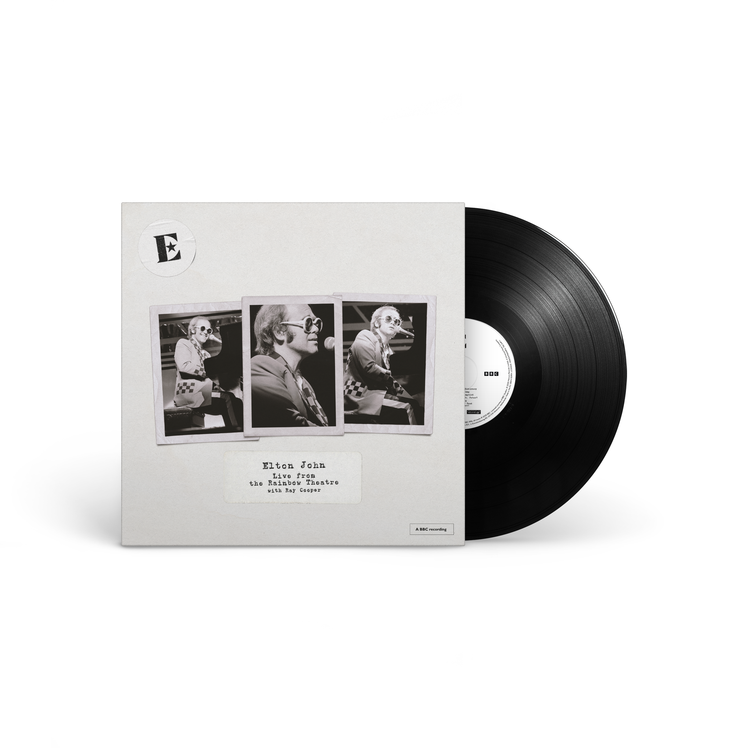 Elton John With Ray Cooper – Live From The Rainbow Theatre LP (RSD 2025)