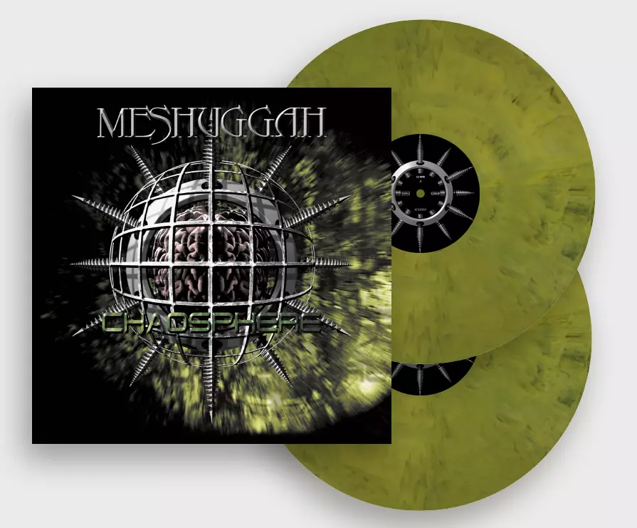 Meshuggah – Chaosphere LP LTD White, Orange & Black Marbled Vinyl