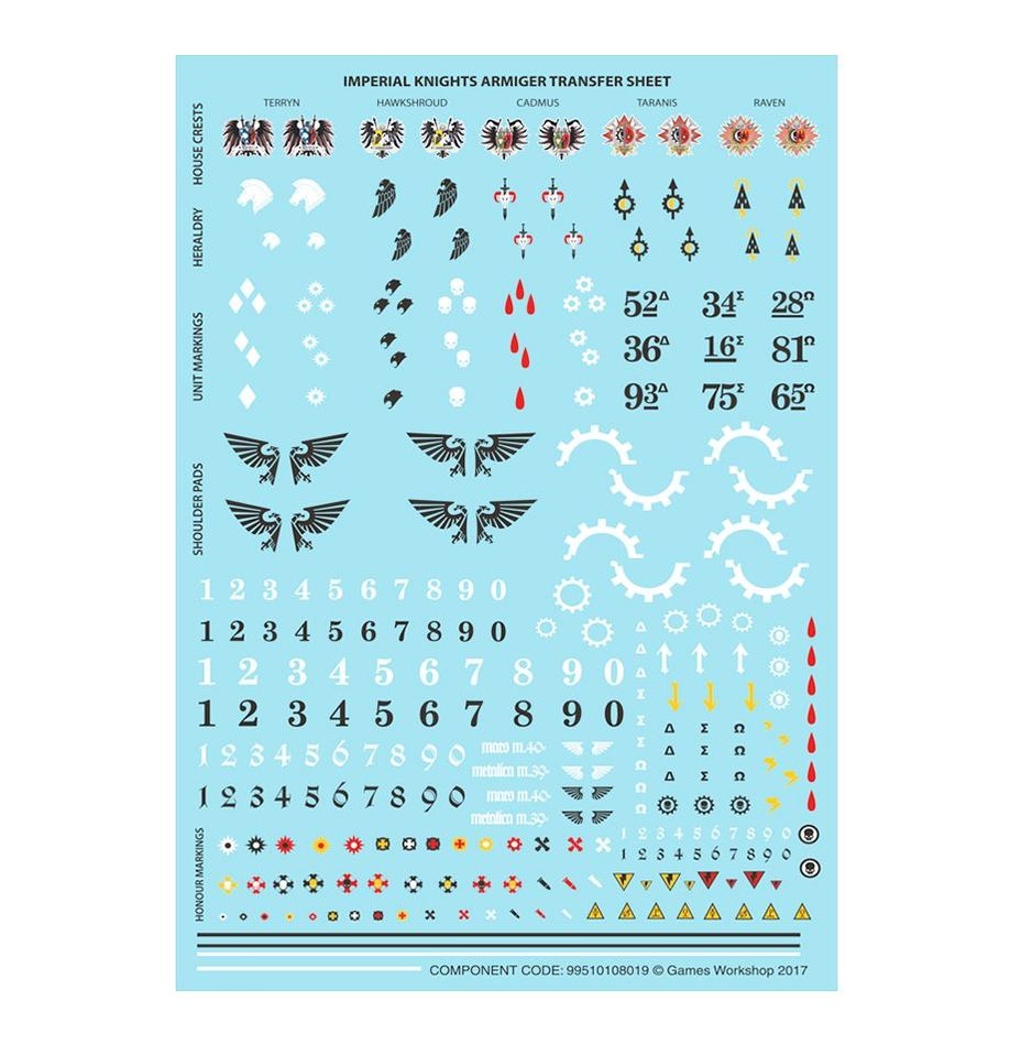 Warhammer 40,000 - Imperial Knights: Knight Armigers