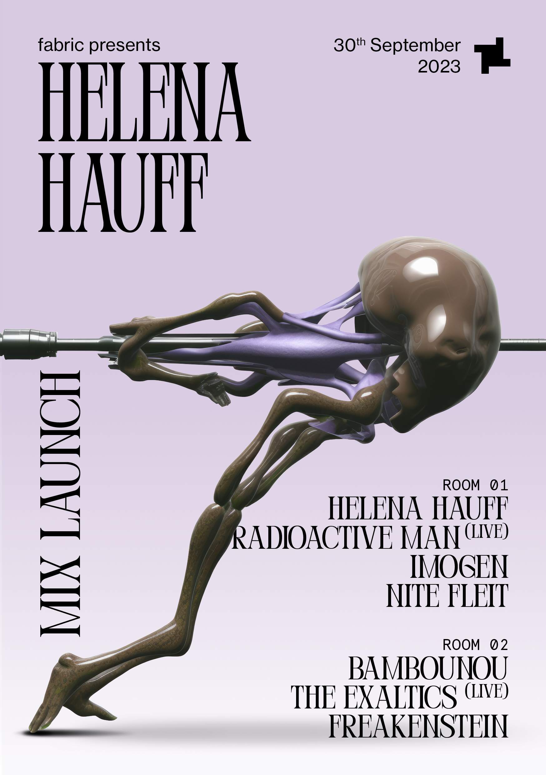 Helena Hauff - Fabric Presents... 2LP W/ Poster Insert