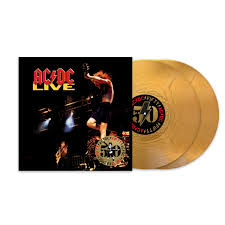 AC/DC – Live 2LP (50th Anniversary Gold Vinyl Edition)