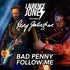 Laurence Jones Featuring Rory Gallagher – Bad Penny / Follow Me 12" Single (Limited Edition RSD 2025 Vinyl)