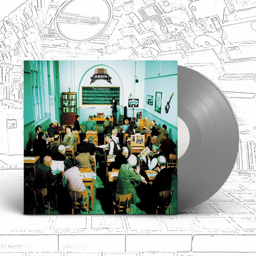 Oasis -The Masterplan: 25th Anniversary Edition / Limited Silver 2LP