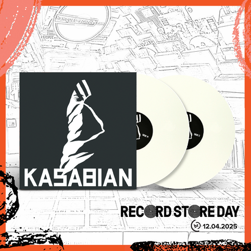 Kasabian – Kasabian 2LP (Limited Edition RSD 2025 Exclusive White Vinyl)