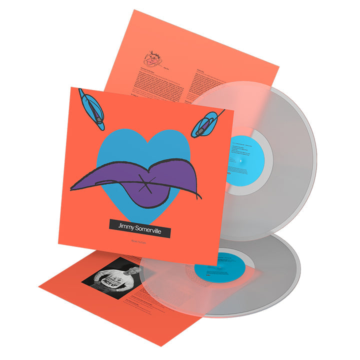 Jimmy Somerville - Read My Lips 2LP w/ bonus 7" Deluxe Transparent Vinyl in Fluorescent Orange Sleeve