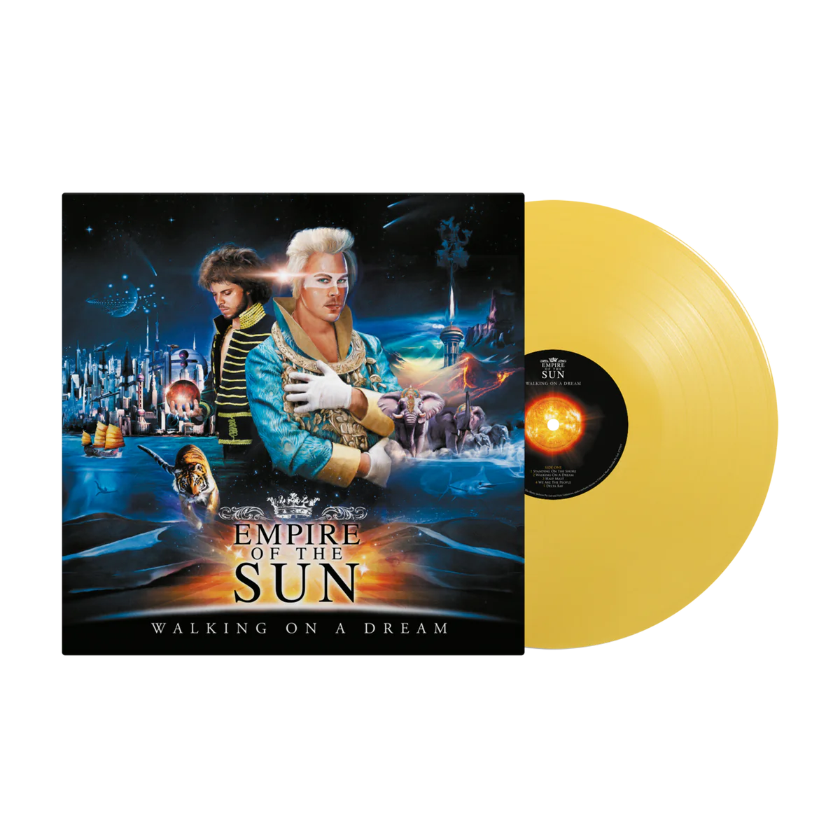 Empire Of The Sun – Walking On A Dream LP (2024 Repress) (LTD Mustard Yellow Vinyl)