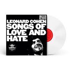 Leonard Cohen - Songs Of Love And Hate LP LTD Opaque White Vinyl Black Friday 2021