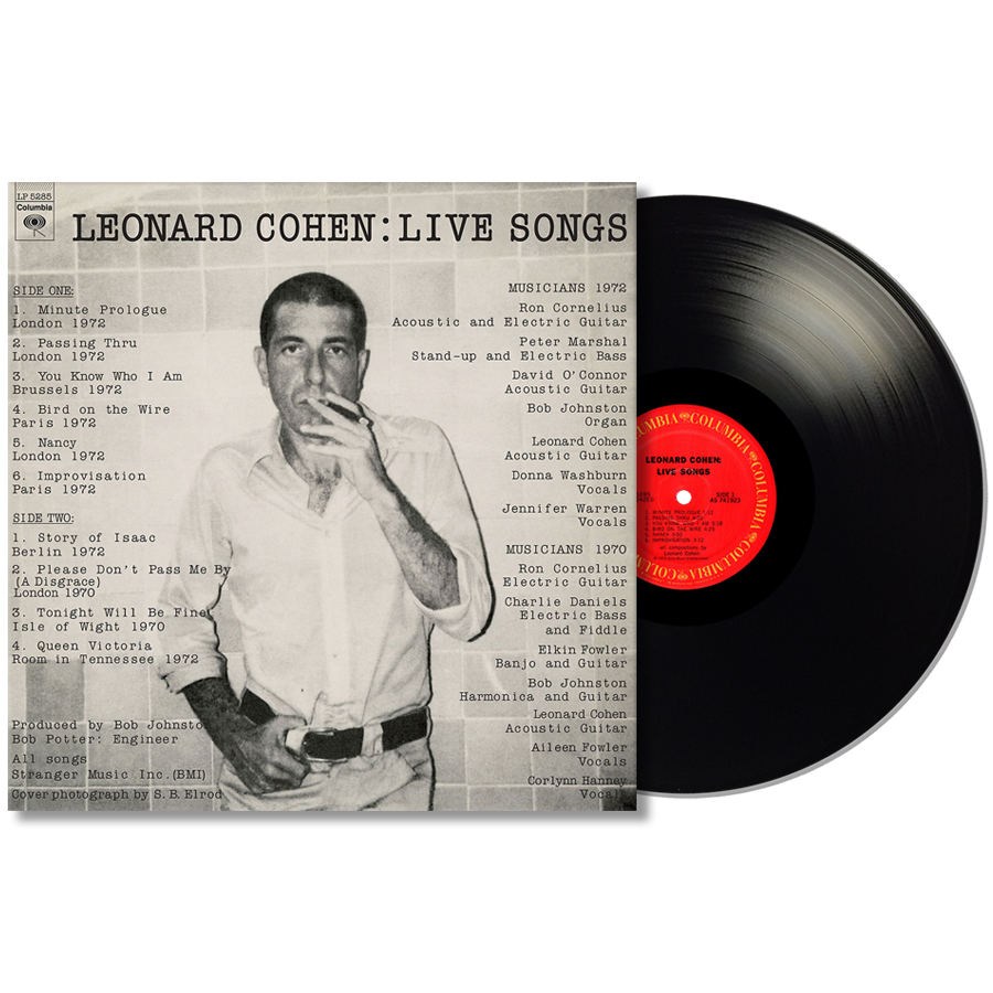 Leonard Cohen – Live Songs LP