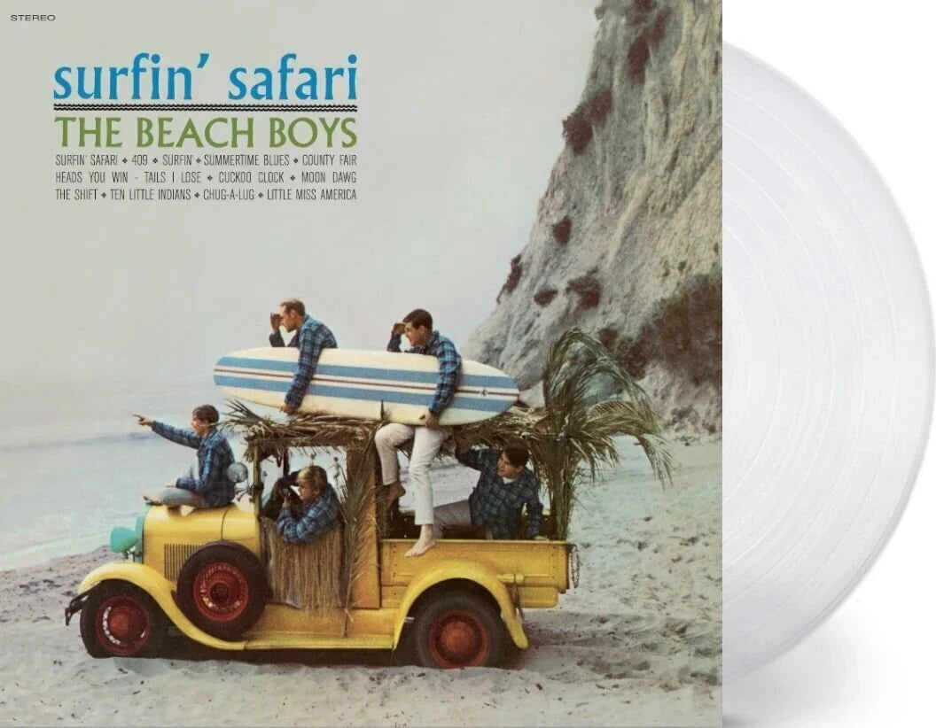 The Beach Boys - Surfin' Safari LTD edition 180g Crystal Clear Vinyl LP
